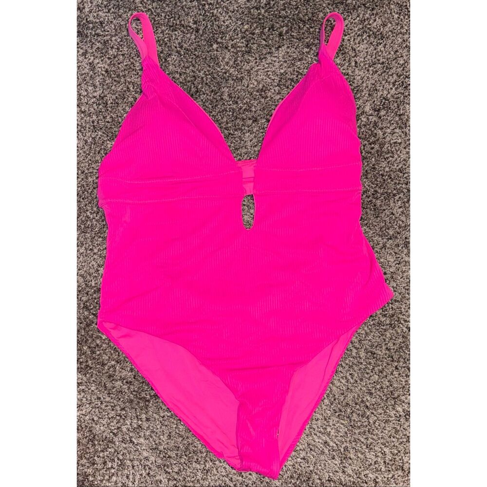 YMI hot pink one piece swimsuit size 2xl